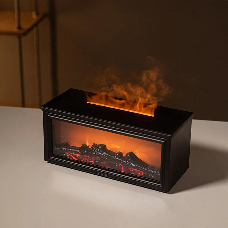 Humidifier With Realistic Flame