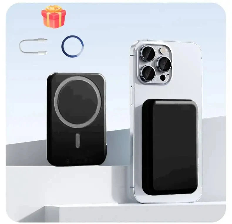 Magnetic Wireless Portable ChargerFor iPhone 13 14 15 16 17 Pro Max