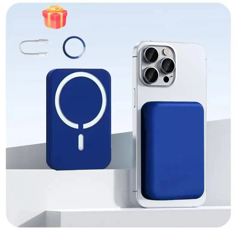 Magnetic Wireless Portable ChargerFor iPhone 13 14 15 16 17 Pro Max