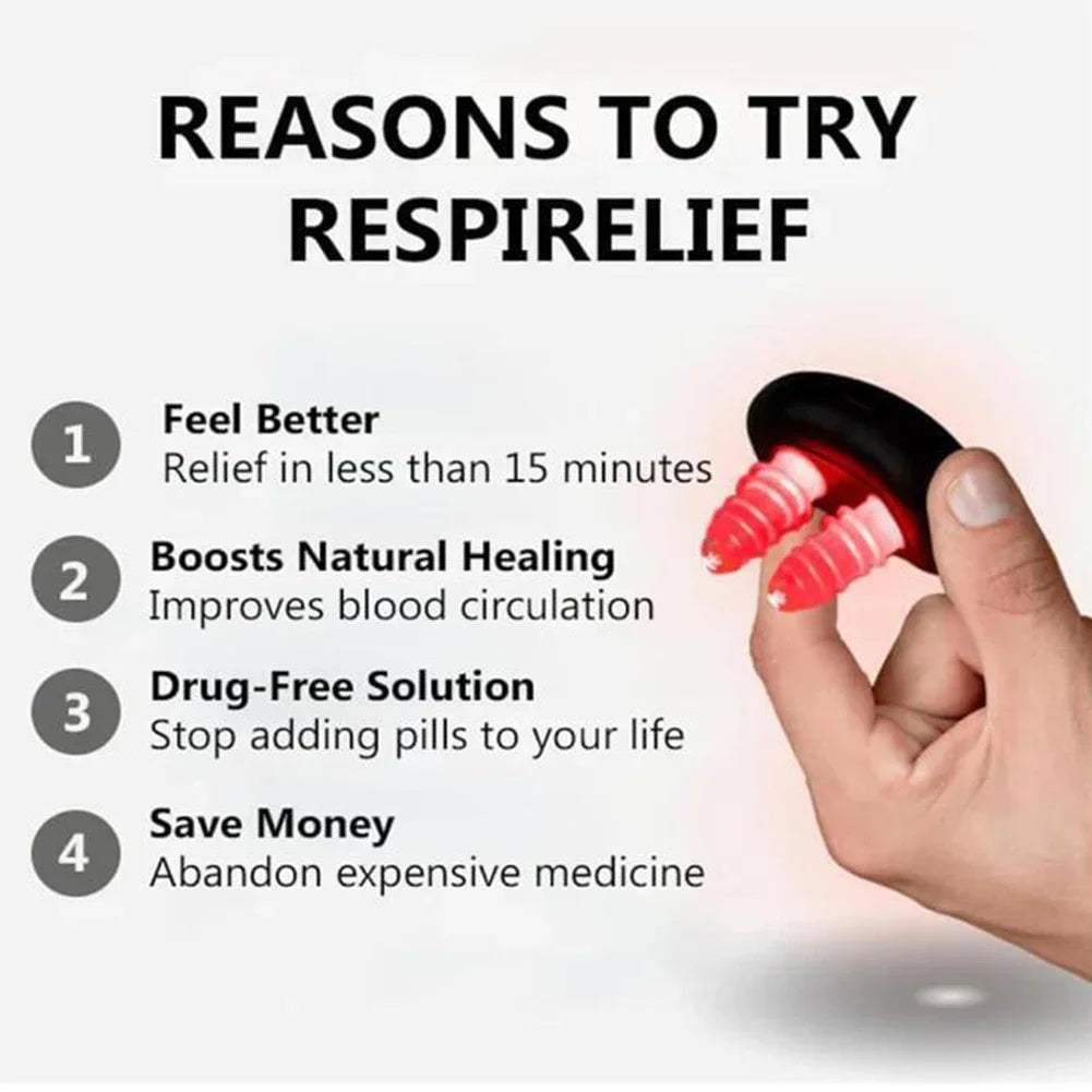 Cordless Red Light Therapy Device for Nose Massage