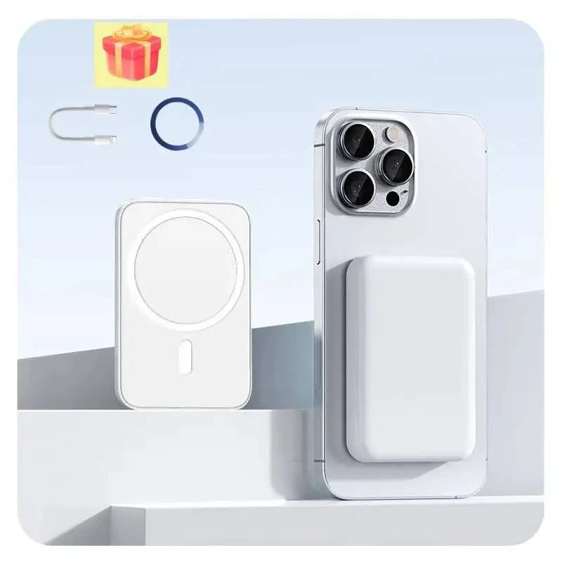 Magnetic Wireless Portable ChargerFor iPhone 13 14 15 16 17 Pro Max