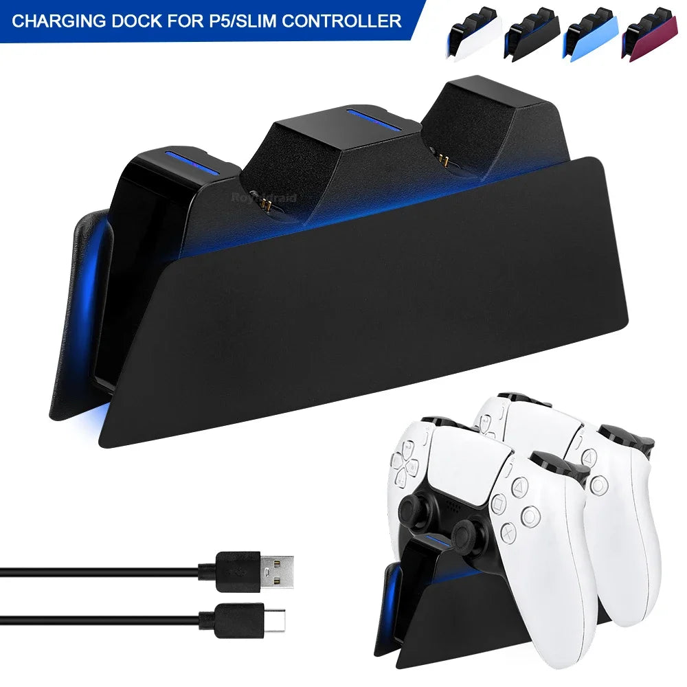 Dual Fast Charger Dock For PS5