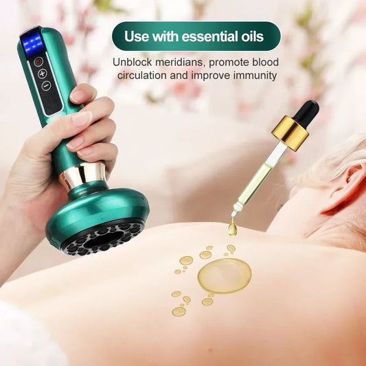 Electric Scraping massager and Cupping Therapy Massager