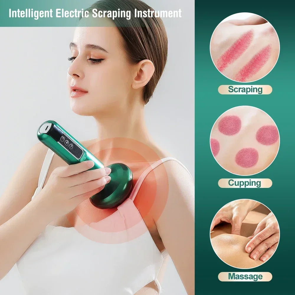 Electric Scraping massager and Cupping Therapy Massager