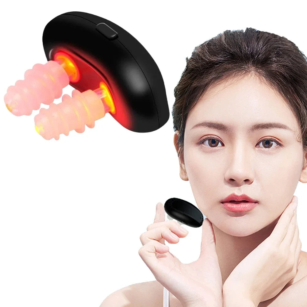 Cordless Red Light Therapy Device for Nose Massage